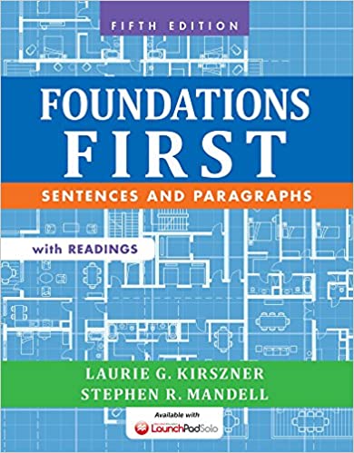 Foundations First with Readings: Sentences and Paragraphs (5th Edition) - Epub + Converted Pdf